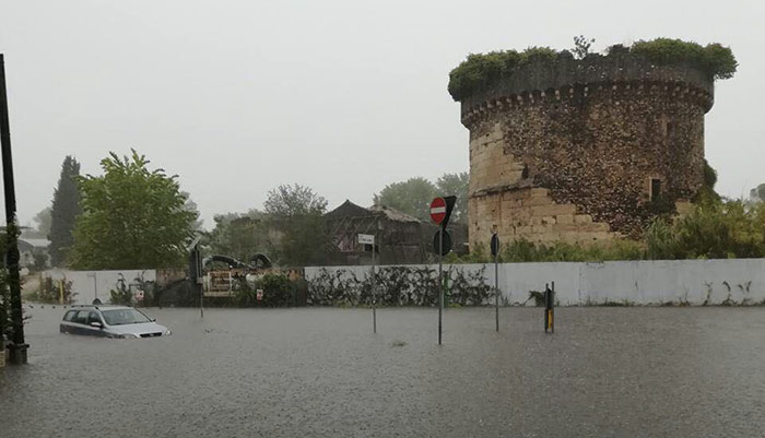 Maltempo a Tivoli, la conta dei danni