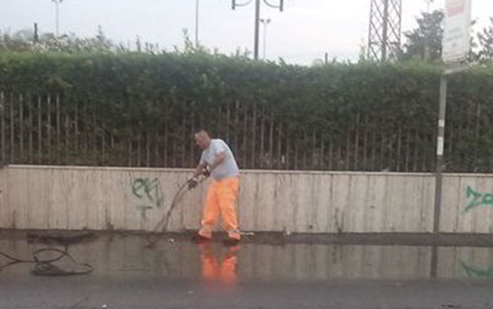 Tivoli numero per segnalare i tombini ostruiti