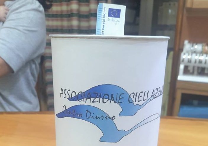 Raccolta fondi per Cieli Azzurri, gara di solidarietà dopo il furto del pulmino