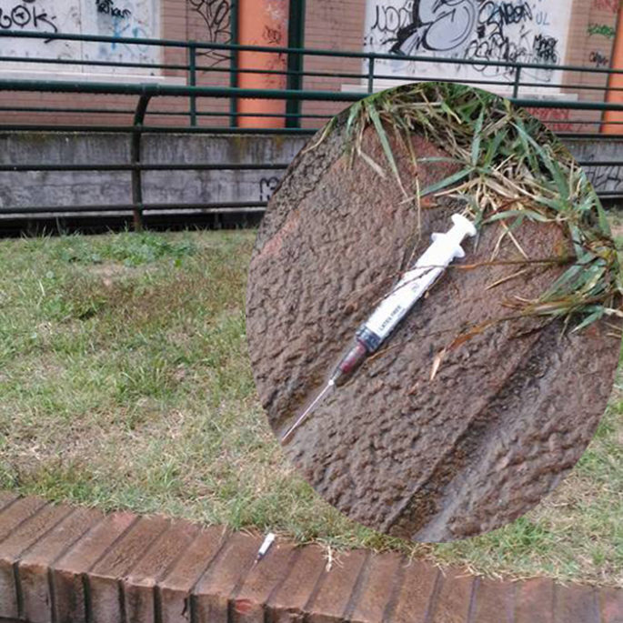 Siringa in strada a Tivoli Terme, nuova segnalazione