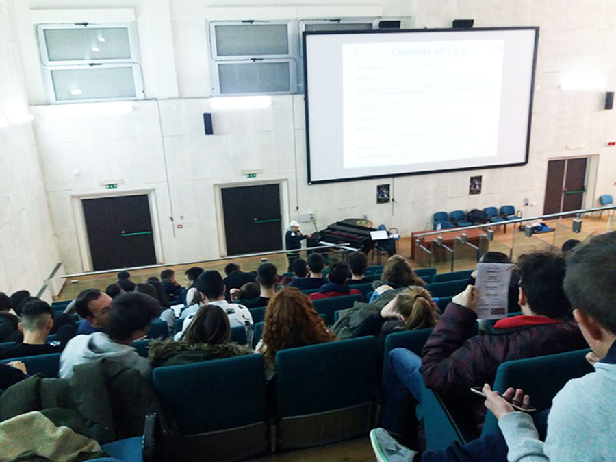 Sensibilizzare i ragazzi del Majorana – Pisano di Guidonia alla cultura dell’emergenza