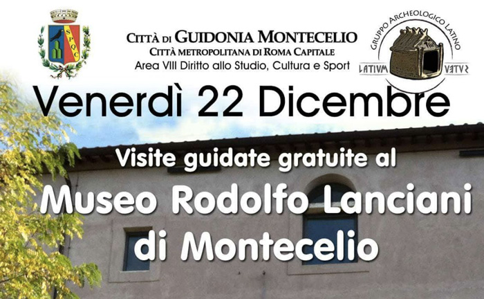 Museo Lanciani di Montecelio, venerdì porte aperte