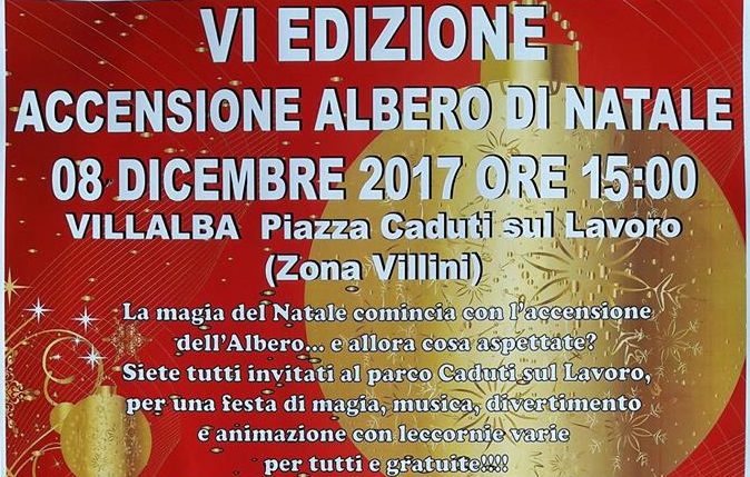 Natale a Guidonia, doppia festa a Villalba l’8 e il 17 dicembre