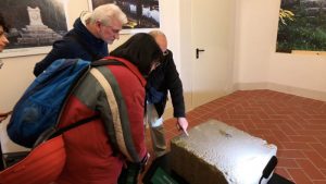 Tivoli e la Vestale Cossinia, la meridiana