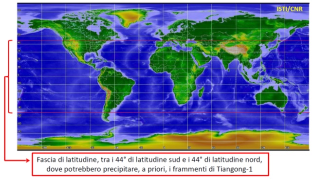 Stazione Spaziale Tiangong-1: la nota dell’Istituto ‘A. Faedo’ del Cnr con le risposte alle domande più frequenti
