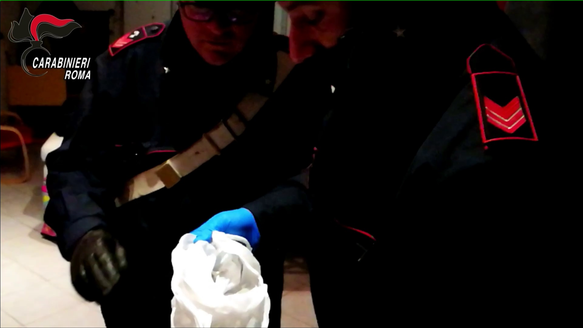 MAXI OPERAZIONE ANTIDROGA A TIVOLI