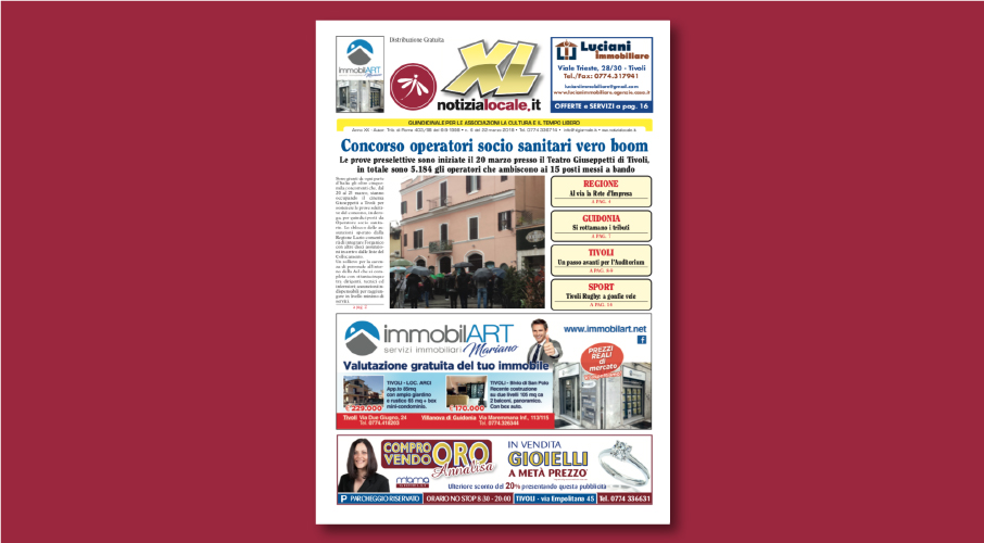 Il NUOVO numero di XL Giornale