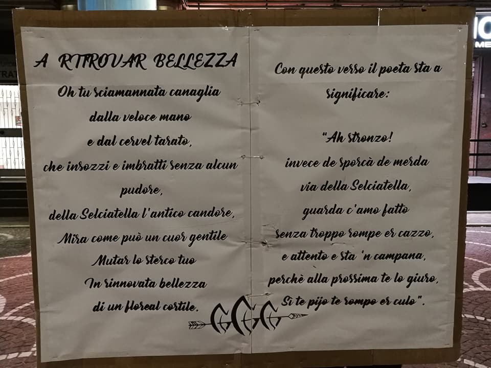 Guerrilla Gardening Guidonia ancora in azione, raid del “bello” su via Roma