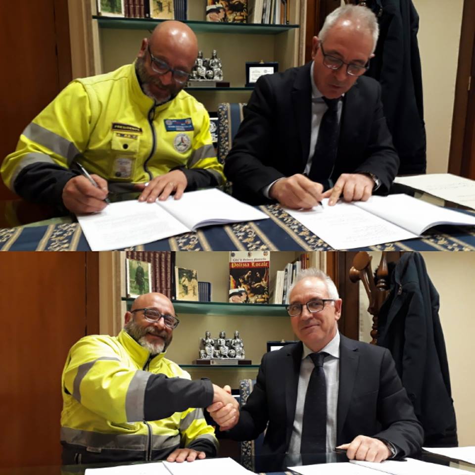 Protezione Civile Comunale nelle scuole, Guidonia firma la convenzione con NVG