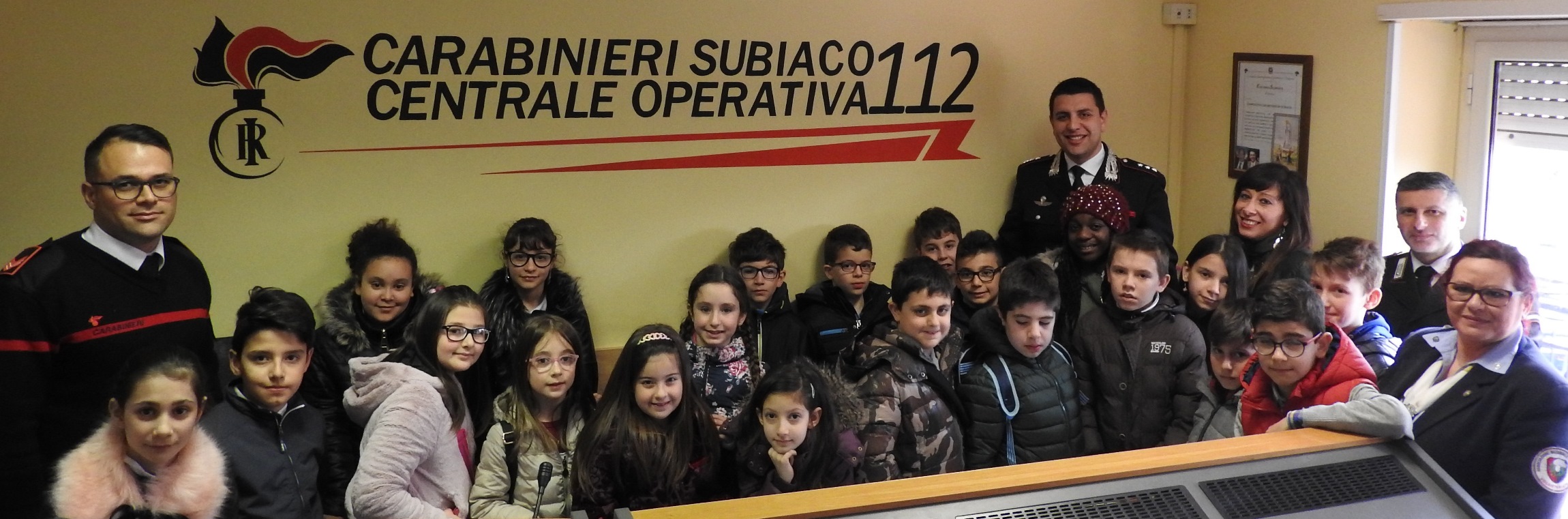 Subiaco, porte aperte per studenti alla caserma dei Carabinieri