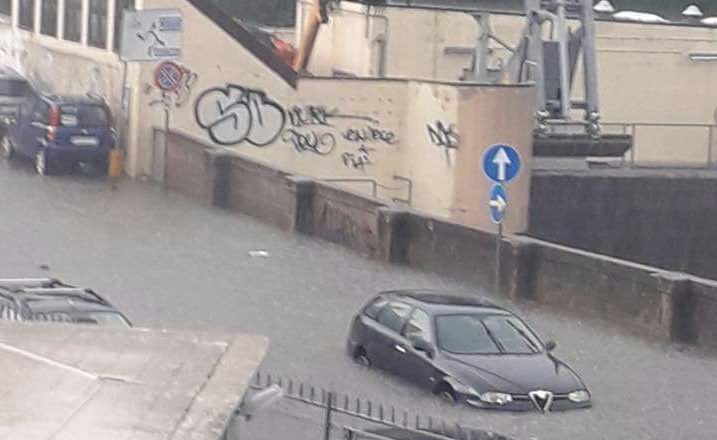 Temporale a Tivoli: in un’ora è caduta più acqua di quella che in media cade in tutto maggio