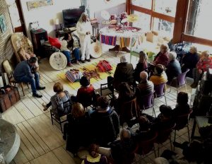 Hermano Ichu durante il suo precedente incontro con L'Officina delle Arti Lafuente