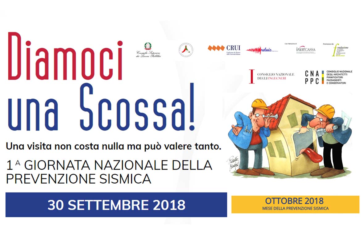 Diamoci una scossa, la prima giornata di prevenzione sismica anche a Tivoli