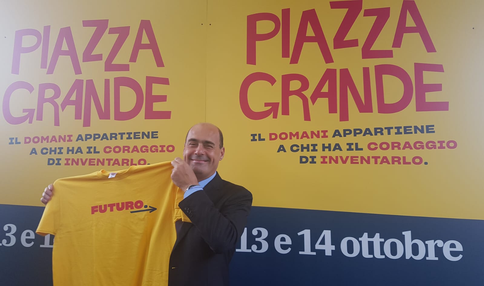 “Piazza grande”, due giorni di incontri e dibattiti con Zingaretti