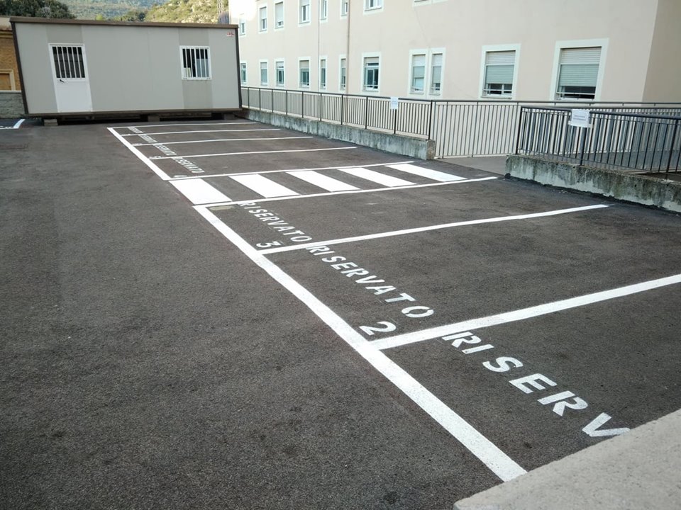 Ospedale di Tivoli, terminati i lavori nel parcheggio e al Pronto Soccorso  Da oggi nuove regole e maggiori controlli