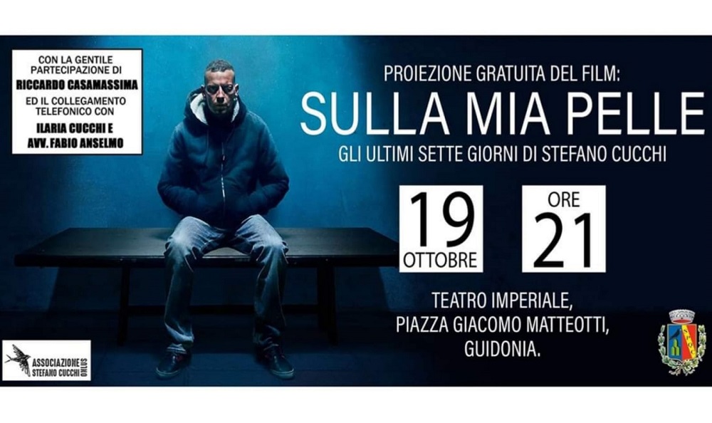 Stefano Cucchi, all’Imperiale di Guidonia proiezione gratuita di “Sulla mia pelle”