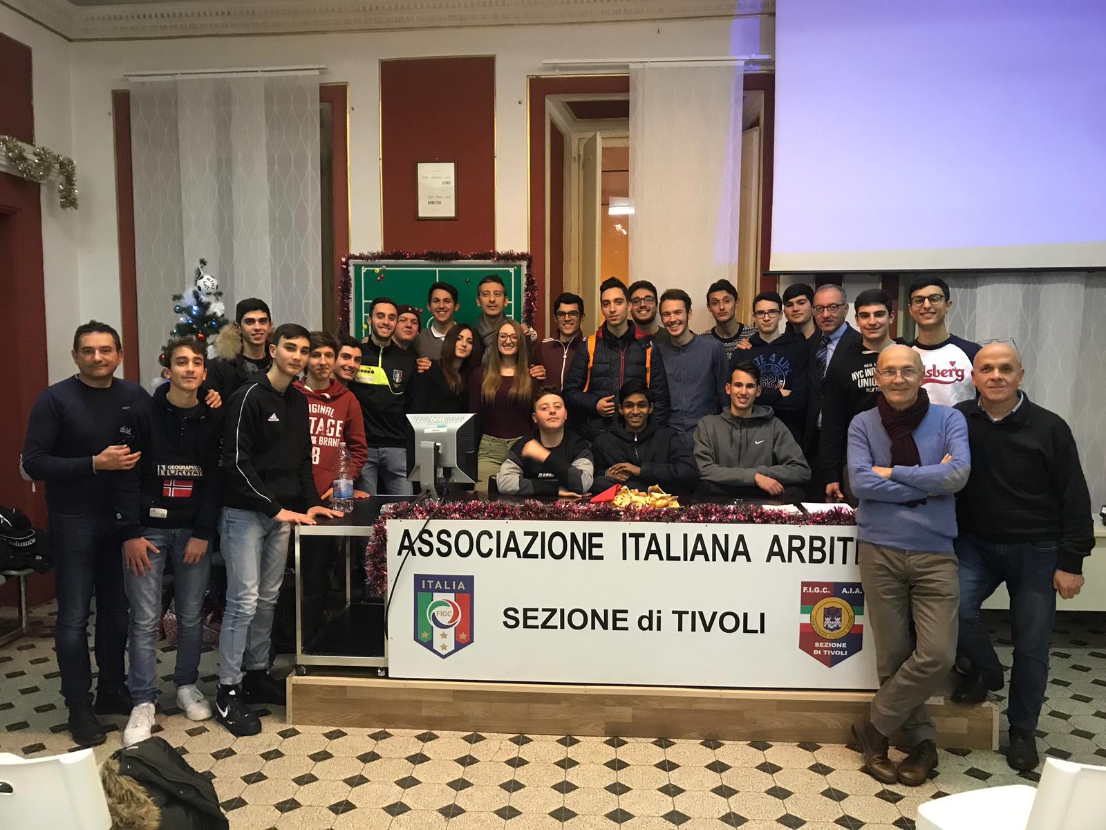 Arbitri: arrivano 24 nuovi fischietti per la sezione di Tivoli