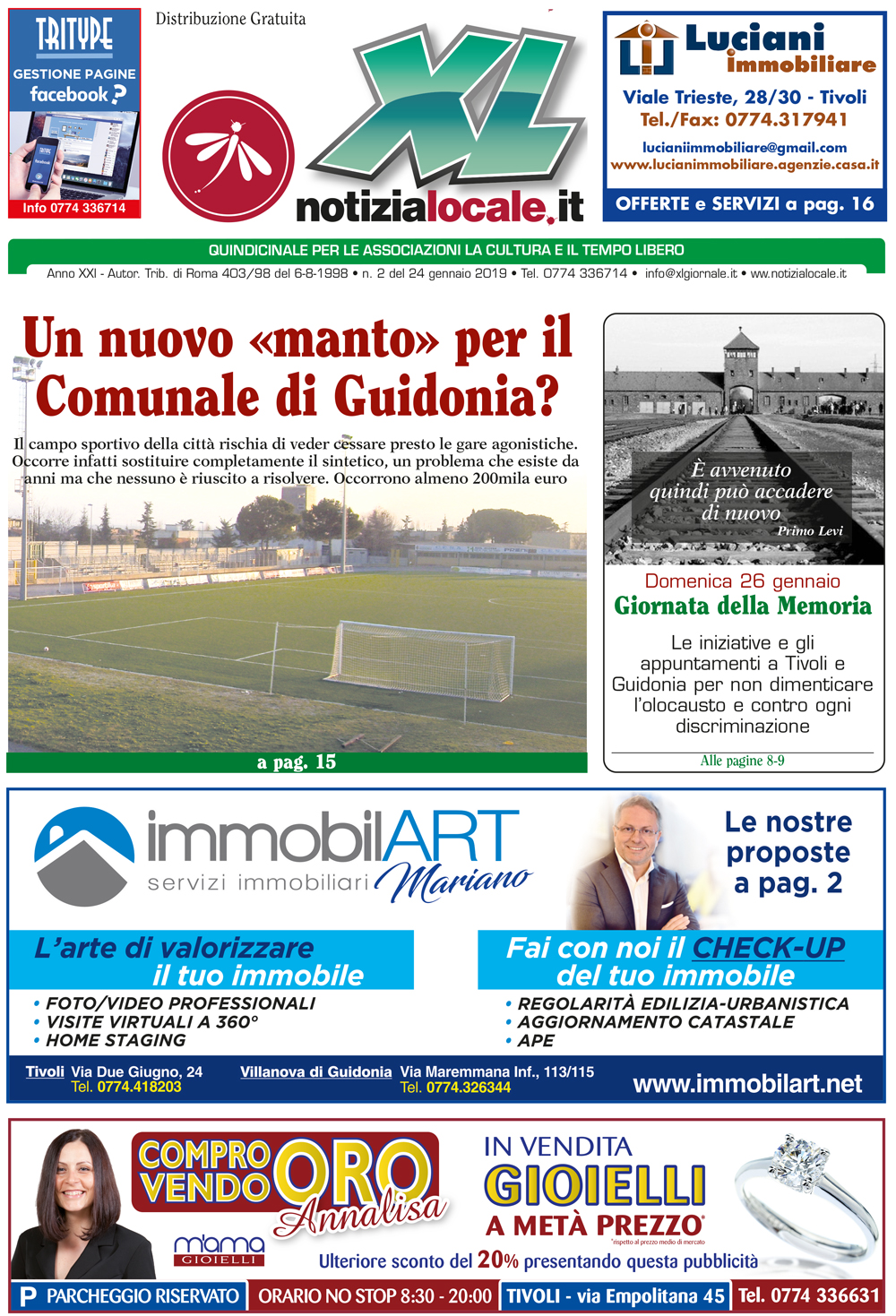 Il NUOVO numero di XL Giornale