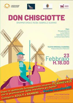 Guidonia: al teatro Imperiale si rappresenta “Don Chisciotte”