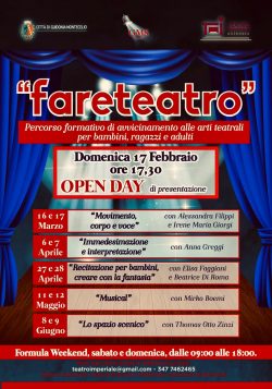 Guidonia all’Imperiale percorso formativo alle arti teatrali