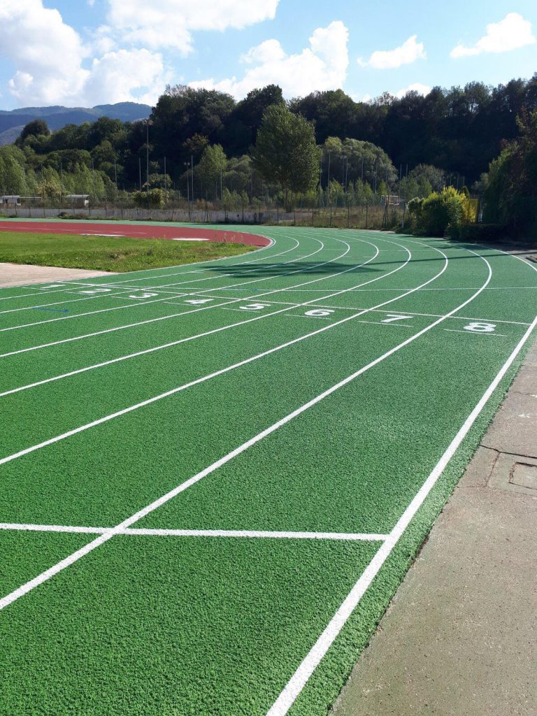 La nuova pista di atletica dell'Arci