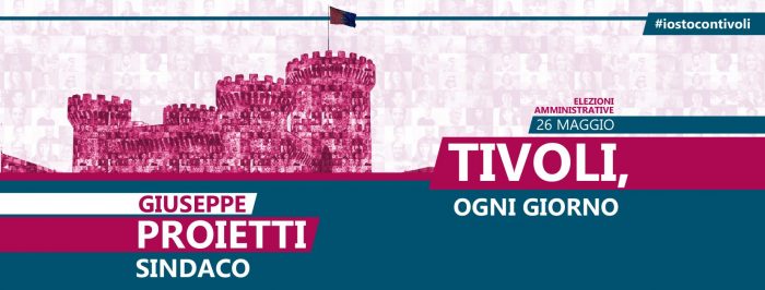 Alleanza per Tivoli cambia nome e si schiera con Giuseppe Proietti