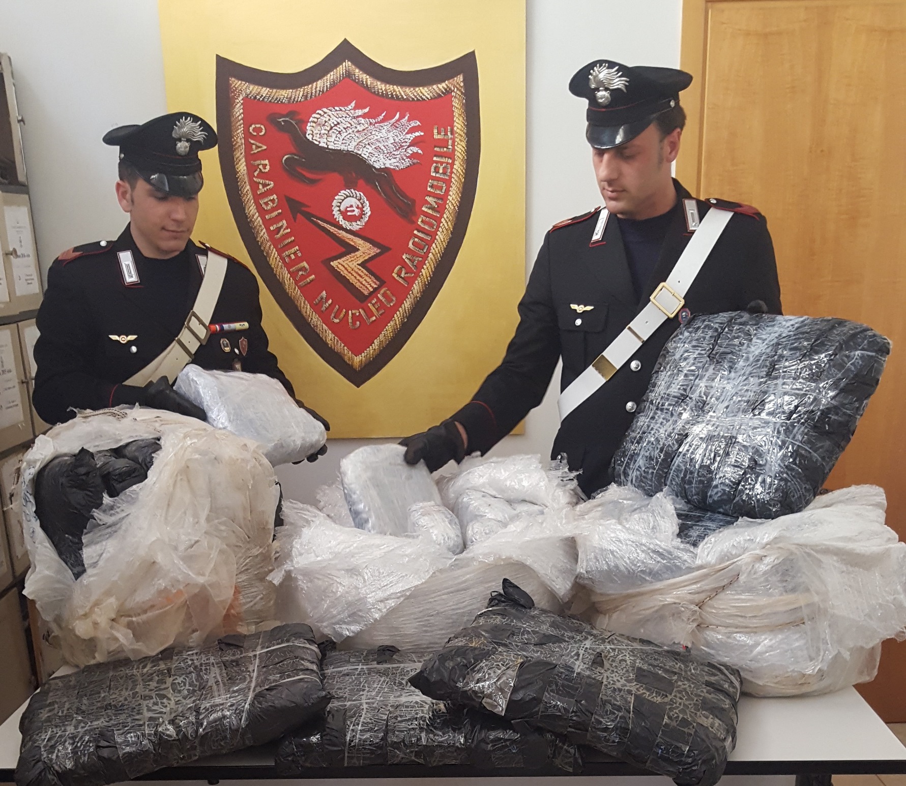 Traffico internazionale di droga: tra Guidonia e Fonte Nuova la base di una banda sgominata dai carabinieri