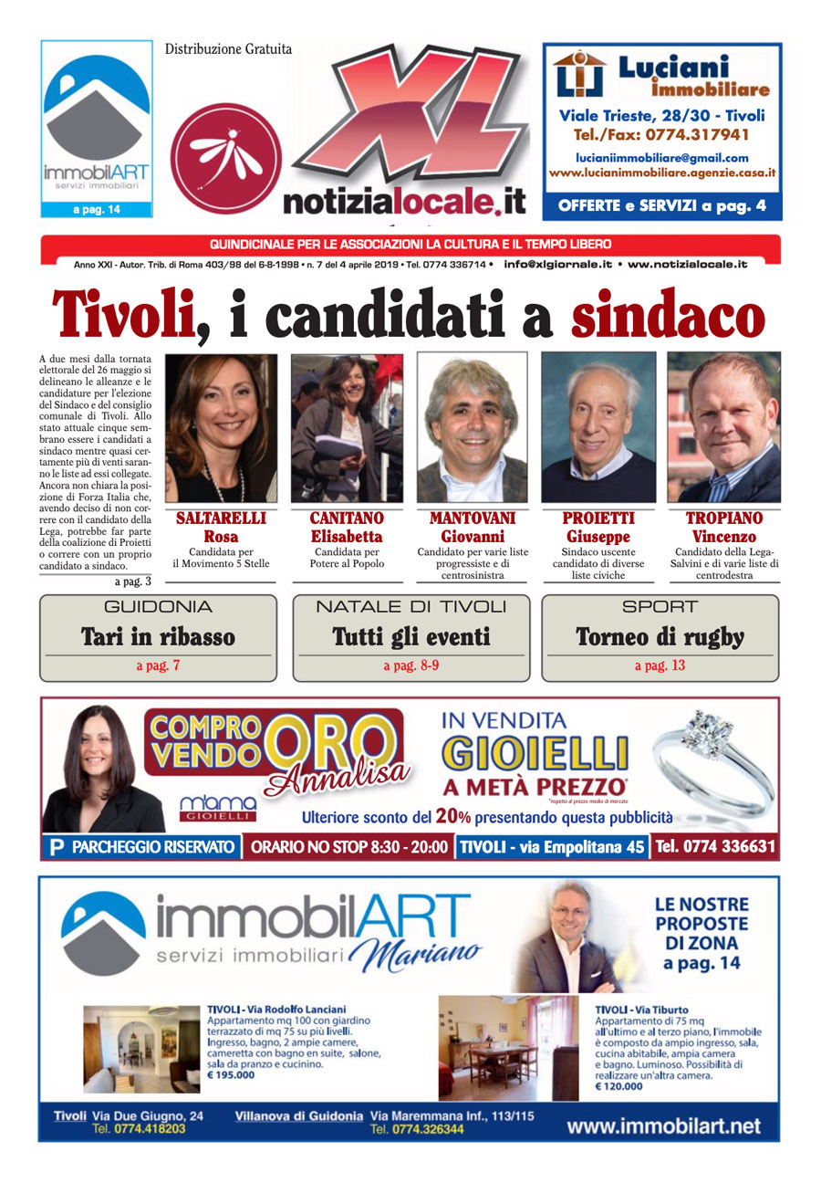 Il NUOVO numero di XL Giornale