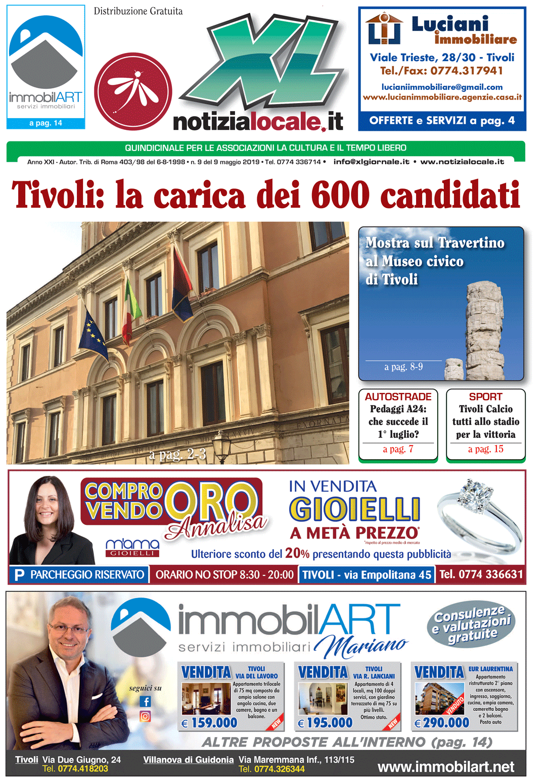 Il NUOVO numero di XL Giornale