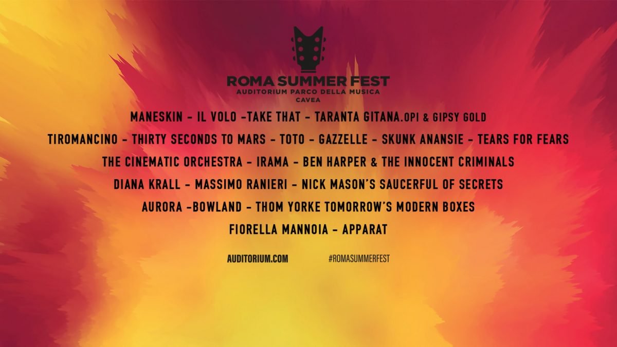 Roma Summer Fest: apertura affidata al gruppo romano dei Maneskin