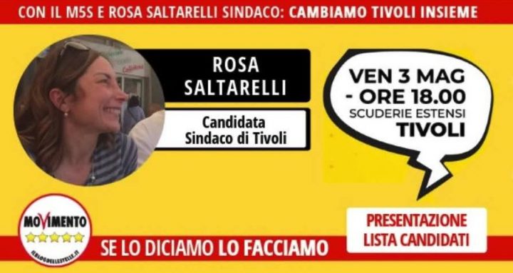 Elezioni Tivoli: il Movimento 5 Stelle presente le candidature alle comunali