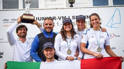 Vela mondiale con i tiburtini Gianluigi Ugolini con Maria Giubilei in Norvegia