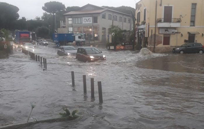 Maltempo: allagamenti tra Tivoli e Guidonia Montecelio
