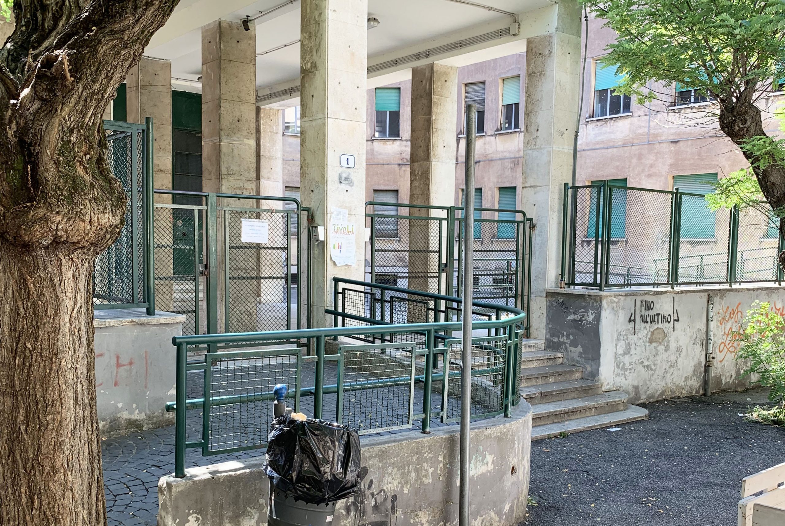 Tivoli, la scuola del Gesù non è più agibile