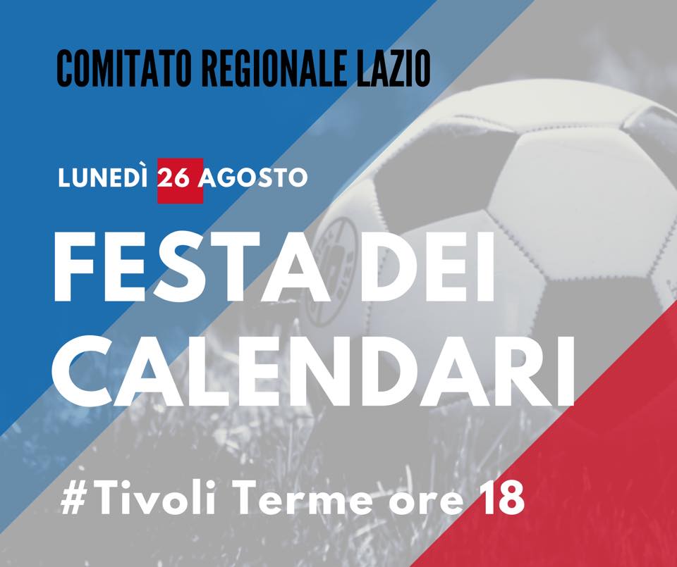 A Tivoli Terme la presentazione dei prossimi campionati di calcio regionali