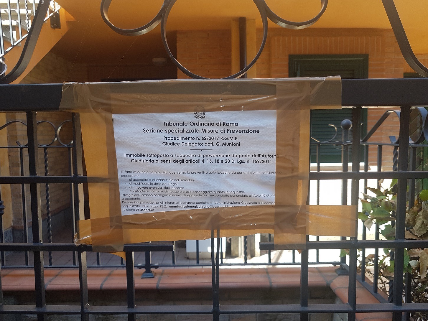 Guidonia, beni confiscati al clan dei Casamonica utilizzati per la collettività