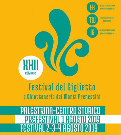 Il Festival del Giglietto a Palestrina per la cultura enogastronomica