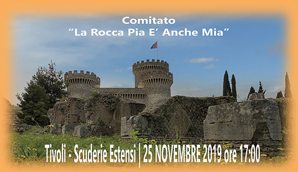 Assemblea alle Scuderie sulla Rocca Pia di Tivoli