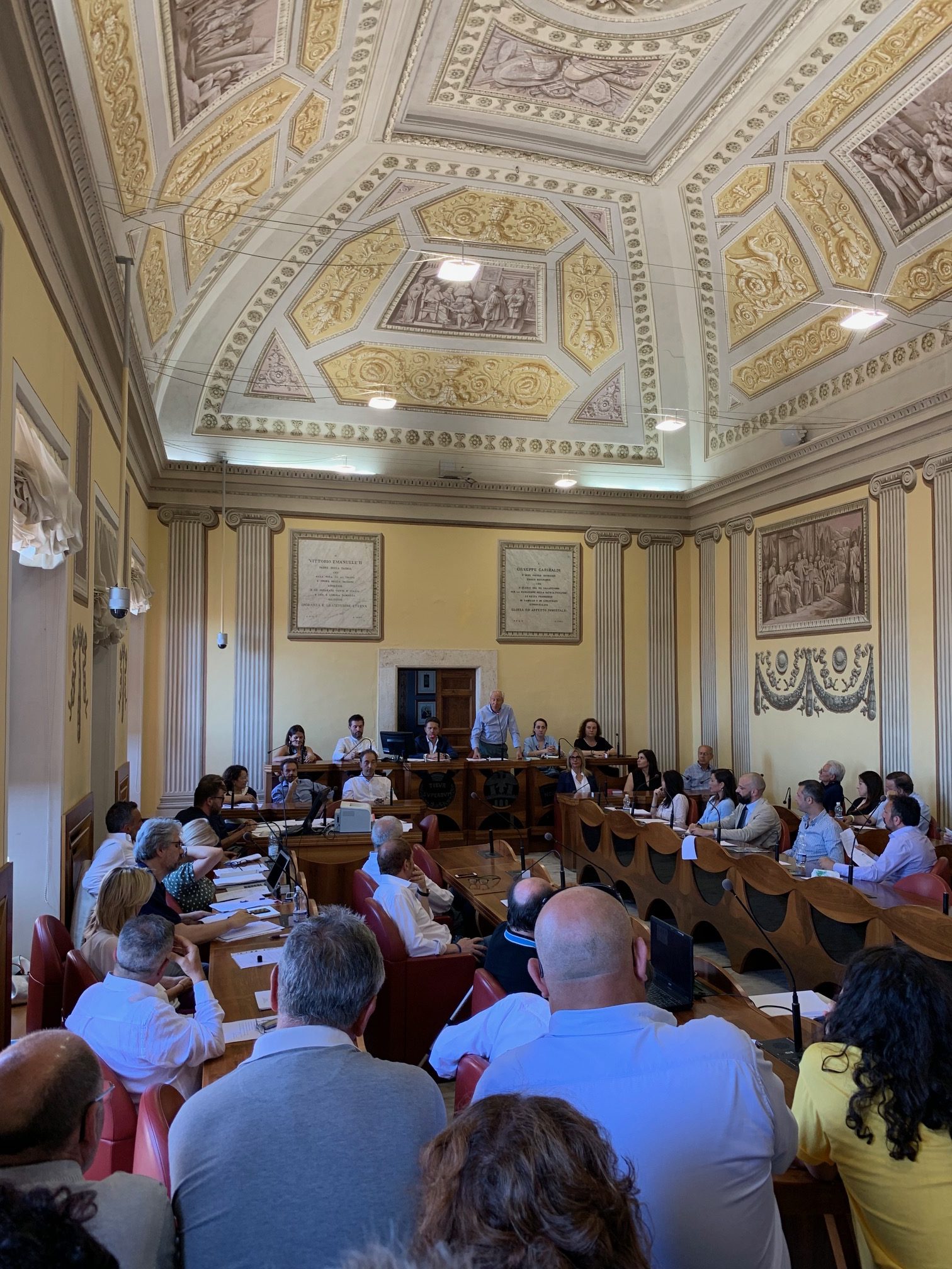 Tivoli: martedì 29 settembre Consiglio Comunale