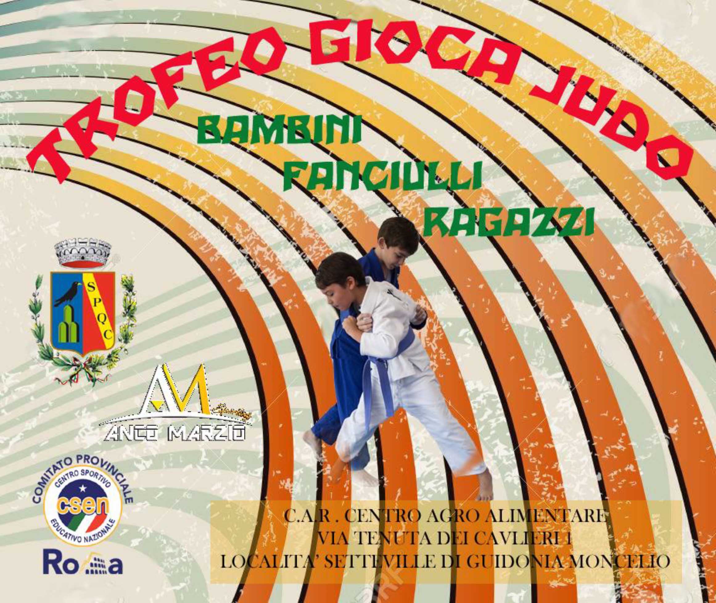 Guidonia in preparazione il trofeo “Gioca Judo” con la società Anco Marzio