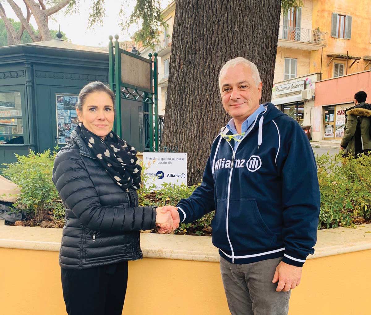 Tivoli: ripristinata l’aiuola alla base dell’Alberone