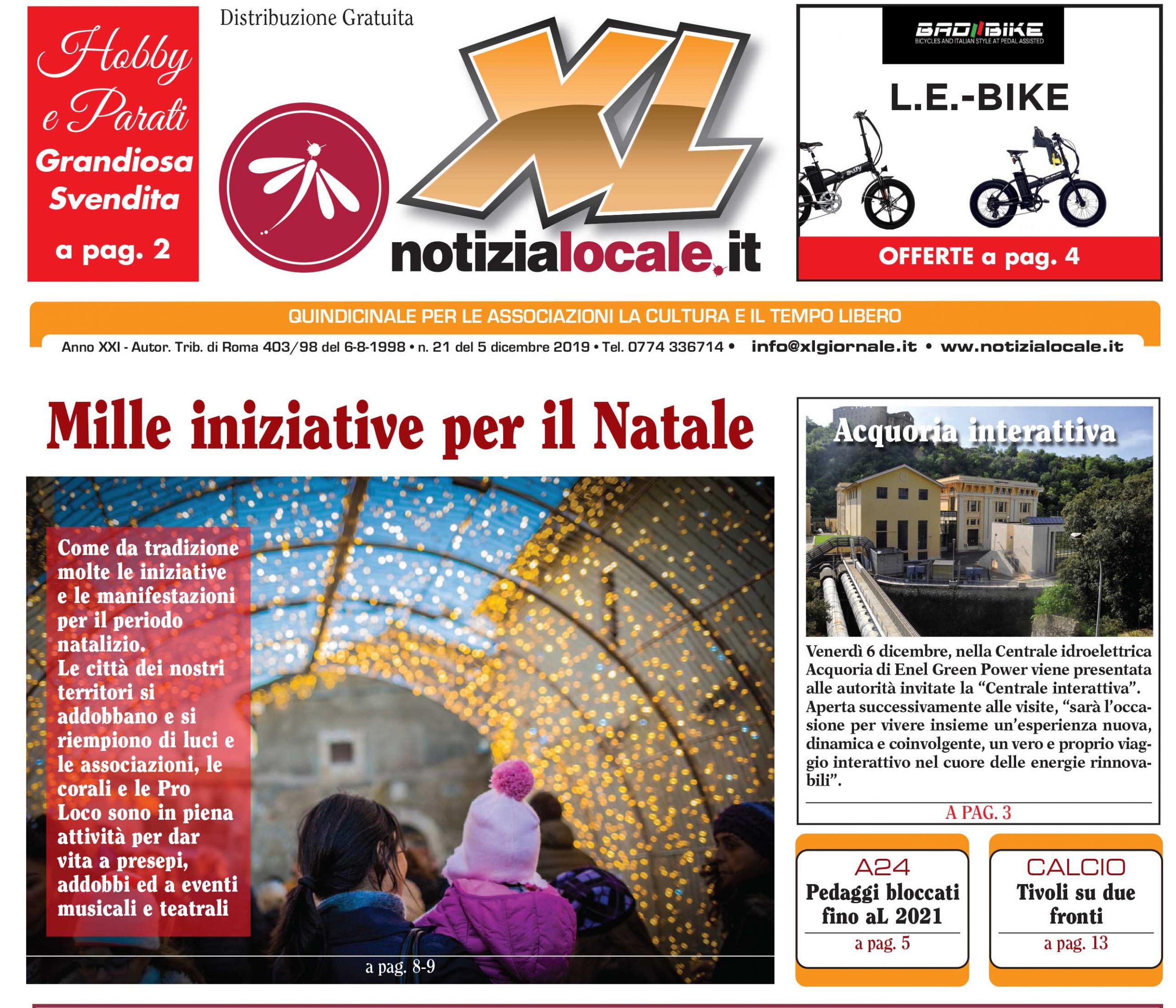 Il NUOVO numero di XL Giornale