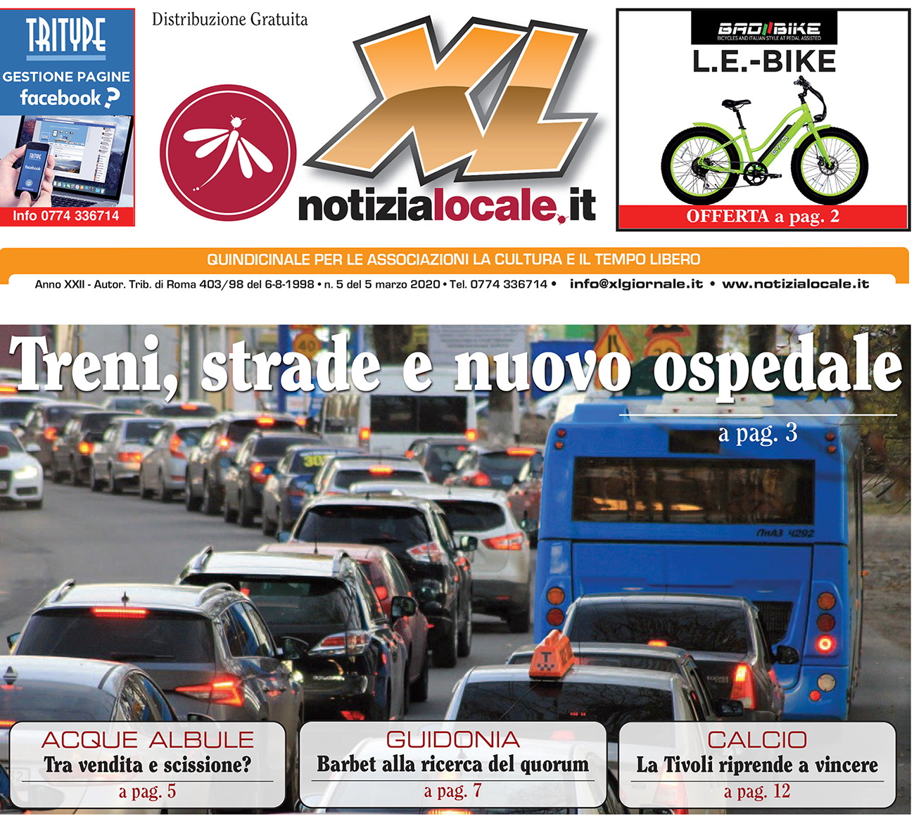 Il NUOVO numero di XL Giornale