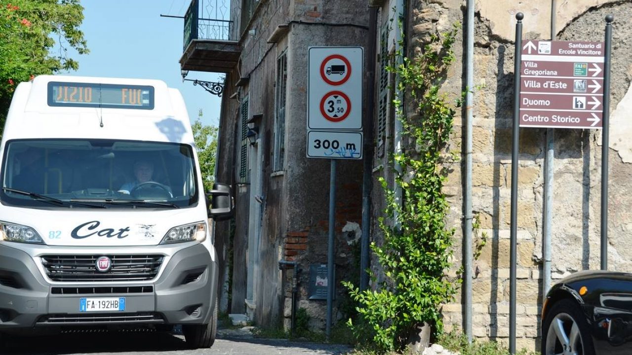 Tivoli: regolare il trasporto pubblico gestito dalla Cat