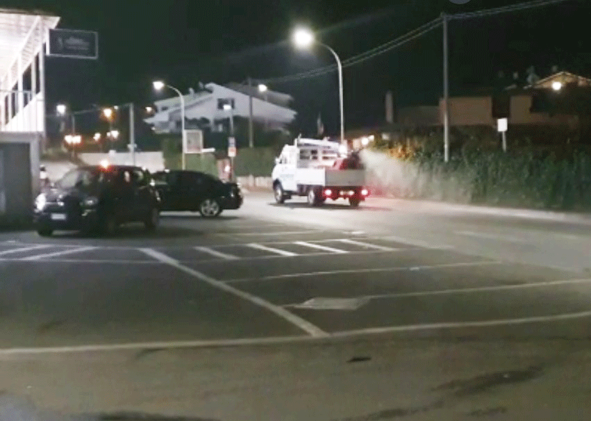 Guidonia continua la sanificazione: oggi a Villalba, Pichini e Collina del Sole