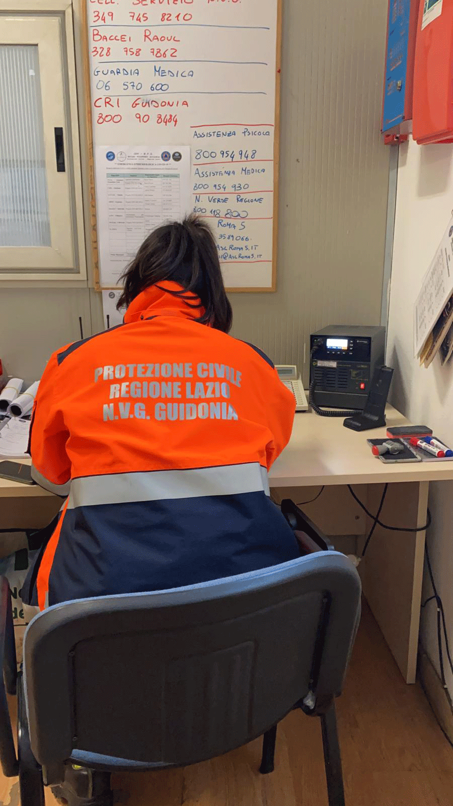 Guidonia, lodevole il lavoro dei volontari della Protezione Civile