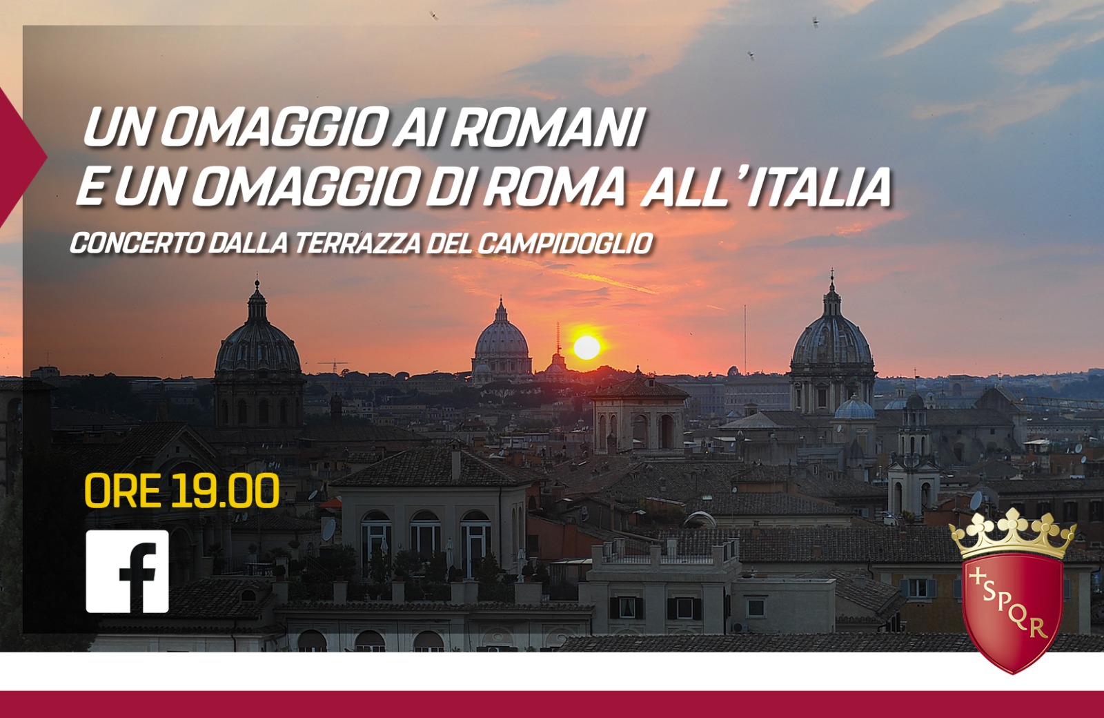 Un omaggio di Roma a tutti coloro che lottano contro il coronavirus