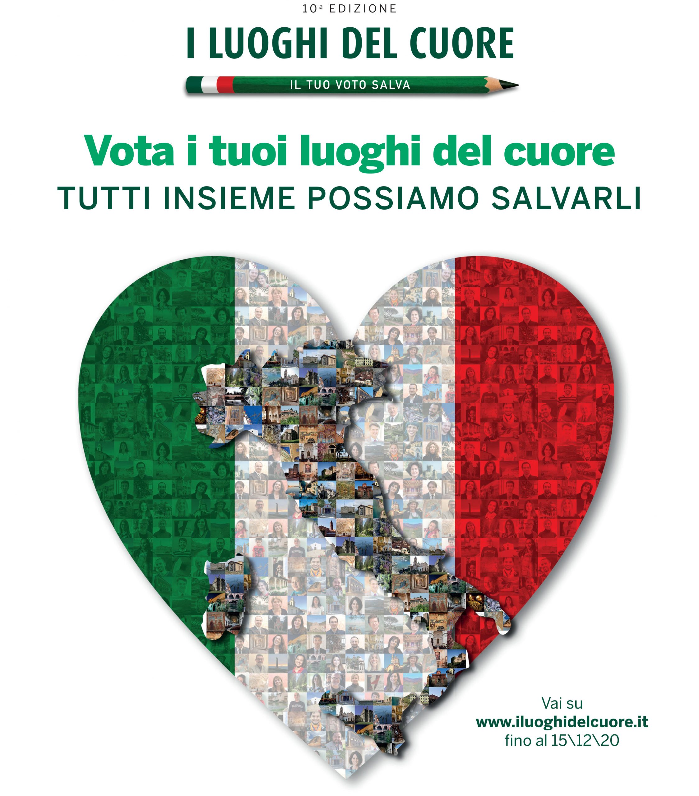 “I luoghi del cuore” censimento nazionale del Fondo Ambiente Italiano (Fai)