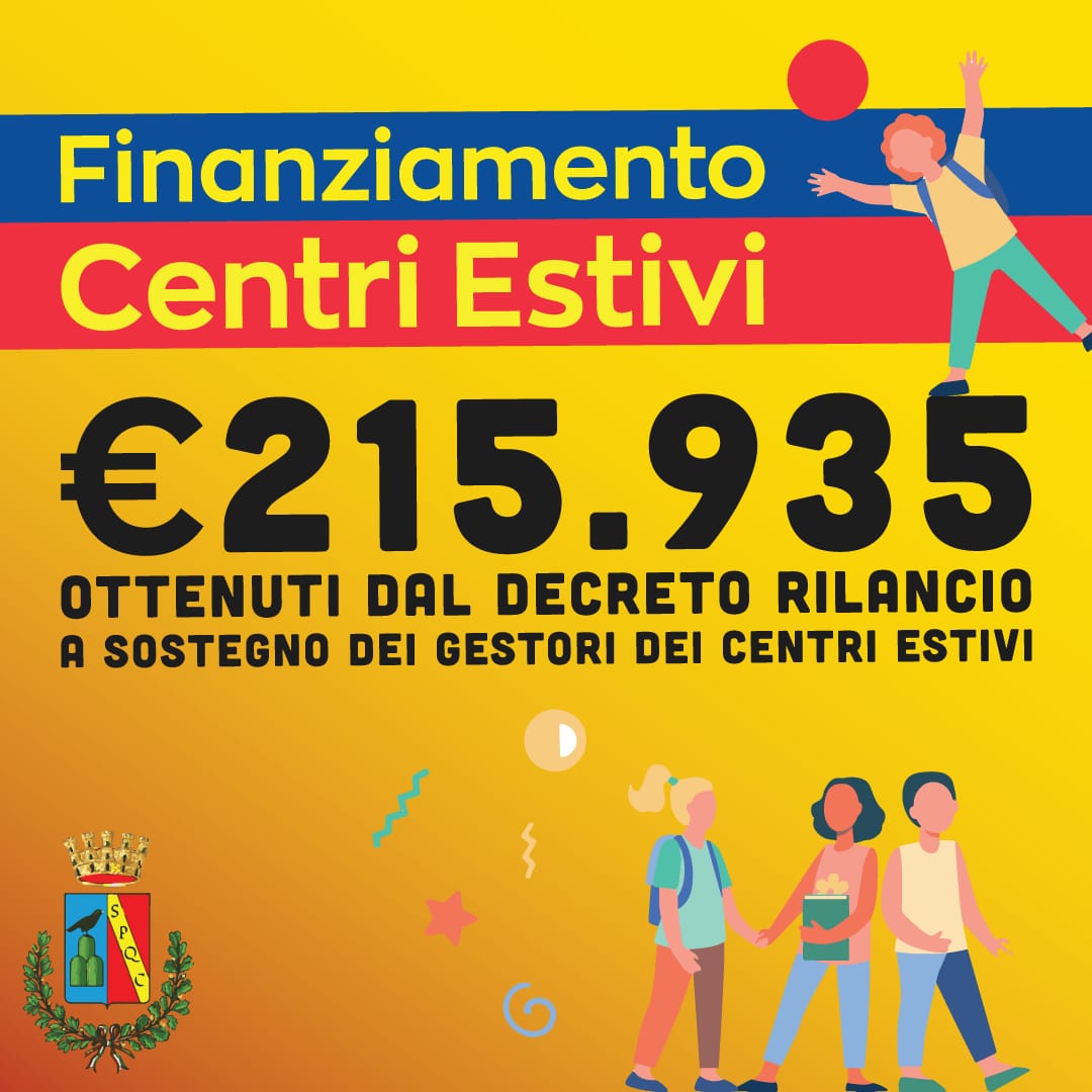 Guidonia: in arrivo 215 mila euro per i gestori dei centri estivi