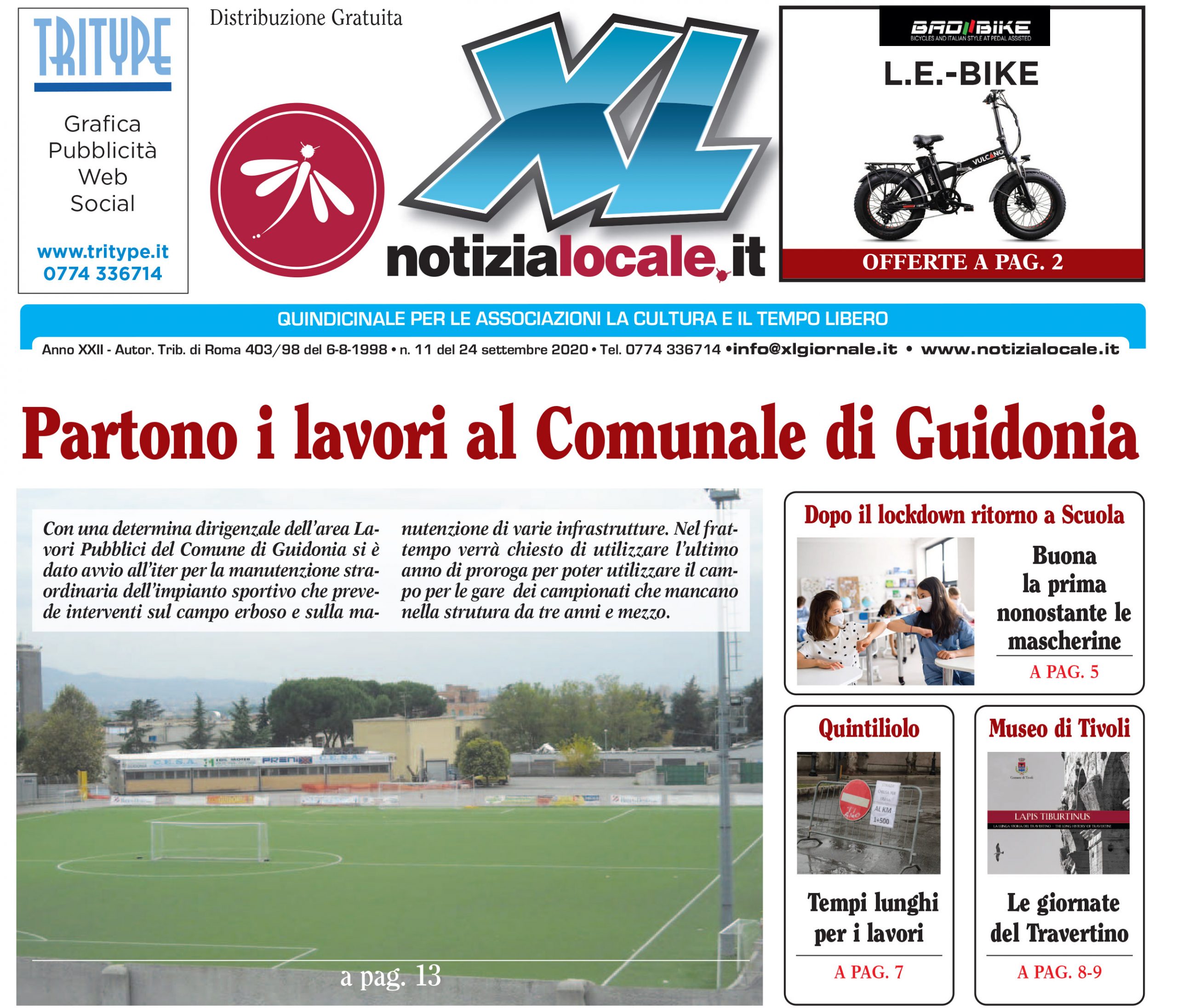 Il NUOVO numero di XL Giornale
